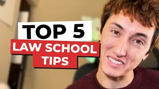 The FIVE most important TIPS for law school