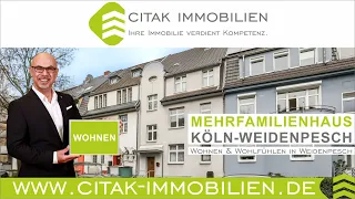 Mehrfamilienhaus in Köln Weidenpesch - Ideal für Eigennutzung als Mehrgenerationenhaus / Stadthaus
