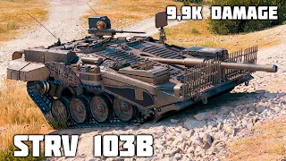 Strv 103B WoT – 8Kills, 9,9K Damage