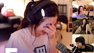Fuslie & Valkyrae reacts to "Toast Tells Leslie to QUIT STREAMING After THIS Play"