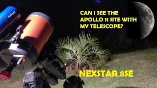 Can I see the Apollo 11 Site with my Telescope?
