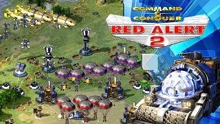 Red Alert 2 | Dawn of The Day | (7 vs 1 + Superweapons)