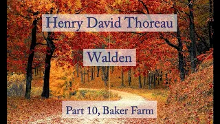 Henry David Thoreau: Walden - Baker Farm (Audiobook)