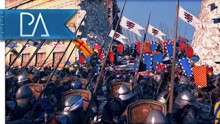 15K Man Siege Battle: Jerusalem's Final Stand - Medieval kingdoms Total War 1212AD Mod Gameplay