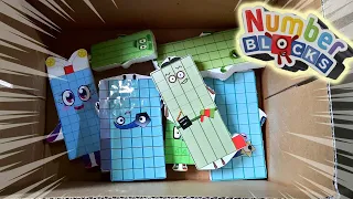 Box Full of MYSTERY Numberblocks 40 59 Step SQUAD New Meta - ASMR Looking For Numberblocks #675