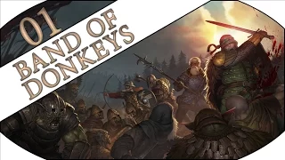 BAND OF DONKEYS - Let's Play Battle Brothers (Veteran) - Ep.01!