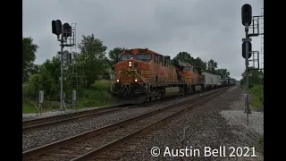 7/12/2021 Trains on the BNSF Marceline Subdivision