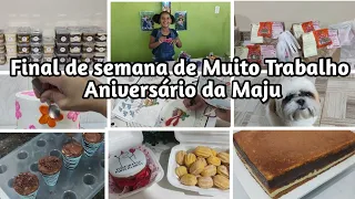 Final de Semana / Aniversário da Maju / Meu Delivery no Ifood