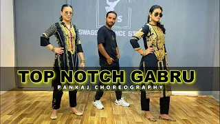 Top Notch Gabru | Bhangra Video | Vicky, Proof, Kaptaan | Pankaj Choreography | Swagger Dance Studio
