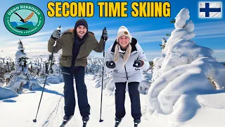 Cross Country Skiing in Finland's SECOND Largest National Park! (Urho Kekkonen, Lapland)