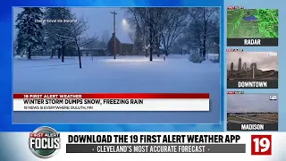 Wild Weather: Snow storm slams Minnesota
