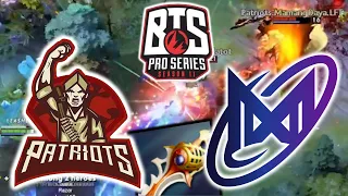 NIGMA GALAXY SEA vs PATRIOTS - CRAZY LATE GAME, PA vs MEDUSA !! BTS PRO SERIES 11 DOTA 2