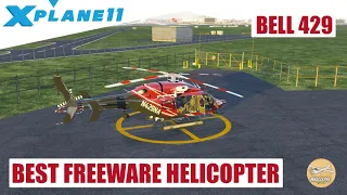 I TRIED TO LAND A HELICOPTER | BEST FREEWARE HELI | X-PLANE 11