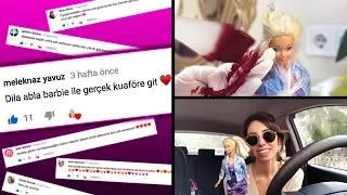 Barbie Gerçek Kuaför Salonunda Dila'nın Görevi Dila Kent