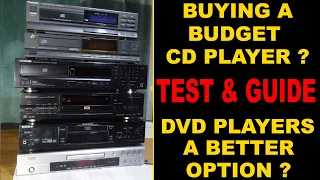 Buy a DVD player to play your CD''s a better and cheaper option, CD & DVD player test Guide SACD