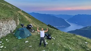 Motorradabenteuer Oberitalienische See'n! On- und Offroad durch die Alpen!