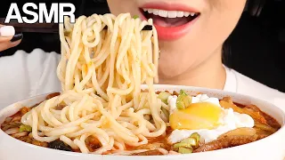 ASMR Soupy Seafood Noodles JJAMPPONG Eating Sounds Mukbang 짬뽕 먹방