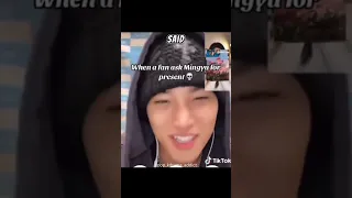 Mingyu hung up on fan who asked an inappropiate question #mingyu #seventeen #shorts #shortsfeed