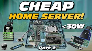 EXTREME Mini PC Server BUILD - No Seriously - Frankenstein Server - but does it work?