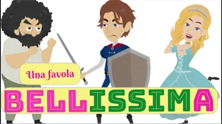 Learn how to use Italian SUPERLATIVO with a 👸🏼 fairy tale 🤴🏻 [ENG SUB]