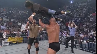 Goldberg Answering Saturns Challenge WCW Thunder 9th April 1997