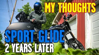 HARLEY-DAVIDSON SPORT GLIDE REVIEW - 2 Years Later