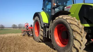 Siew facelii 2018 !!! Claas arion 530 i Horsch Terrano