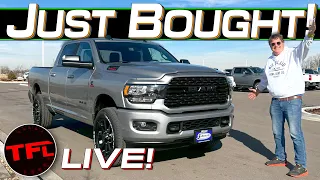 Live: We Tried To Buy The Cheapest Diesel Ram Heavy Duty...And FAILED! Here's What We Bought Instead