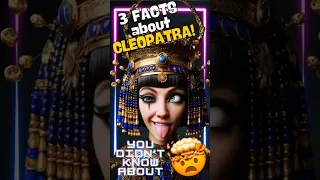 3 facts you didn’t know about Cleopatra!!! #facts #history #shorts