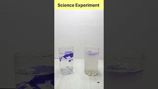 Easy Science Experiment with Salt 🔥 #shorts #science