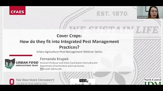 Cover Crops with Dr. Fernanda Krupek