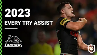 Every Nathan Cleary Try Assist | NRL 2023