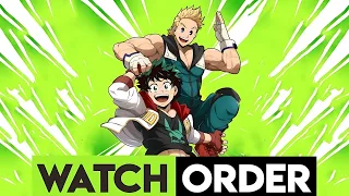 How to Watch My Hero Academia 2022 Watch Order Guide