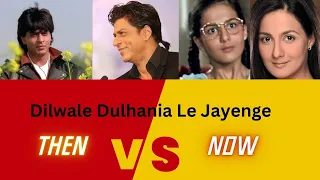 Dilwale Dulhania Le Jayenge  Cast Then and Now ( 1995 Vs 2024  )