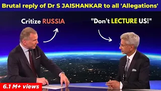 "We have our own POLICIES, you will have to live with it" : Dr S Jaishankar Epic Interview