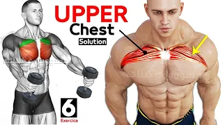 BEST 10 EXERCISES "UPPER CHEST" Workout 🔥