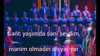 Sami Yusuf & Sevda Alekperzade - The Garden / Girdim Yarın Bağçasına (lyrics) Azerbaijani Folk Song