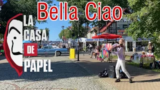 Bella Ciao - La casa de papel Street performance violin cover by Sandra Cygan Mielno 2020