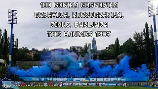 100 GODINA GOSPODINA | Koreografija, dimne, bakljada - The Maniacs 1987