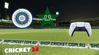 Cricket 22 - Pakistan Vs India - FULL GAMEPLAY (PS5)