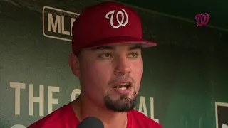 Koda Glover chats with Dan Kolko about his return to Nats