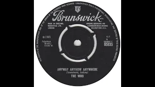 UK New Entry 1965 (136) The Who - Anyway Anyhow Anywhere