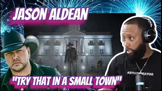 FIRST TIME HEARING | JASON ALDEAN - "TRY THAT IN A SMALL TOWN" | COUNTRY REACTION!!!