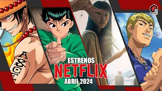 Estrenos de ANIME en NETFLIX Abril 2024