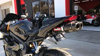 Onyx Moto / 2008 Triumph Daytona 675 / Jardine Exhaust Sound Clip