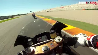 Honda RC213V-S onboard lap at Valencia ¦ Bike Social