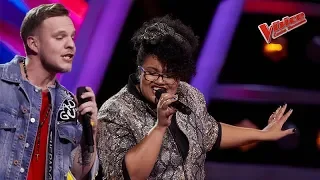 Daniel Kapitán vs. Annamária d´Almeida - Stevie Wonder : Superstition | The Voice CZSK 2019