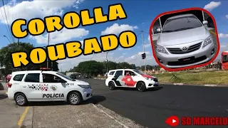 COROLLA ROUBADO DEU TRABALHO