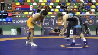 Repechage WW - 76 kg: K. KIRAN (IND) v. Y. ADAR (TUR)