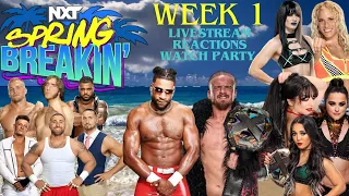 WWE NXT Spring Breakin 2024 Week 1 Watch Party & Reactions